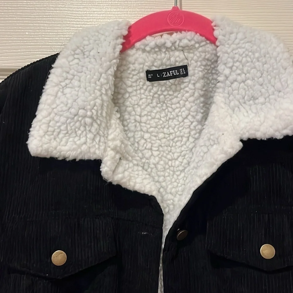 Zaful black jacket, large 🔵